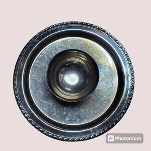 Oneida Silver Platter with Dip Bowl